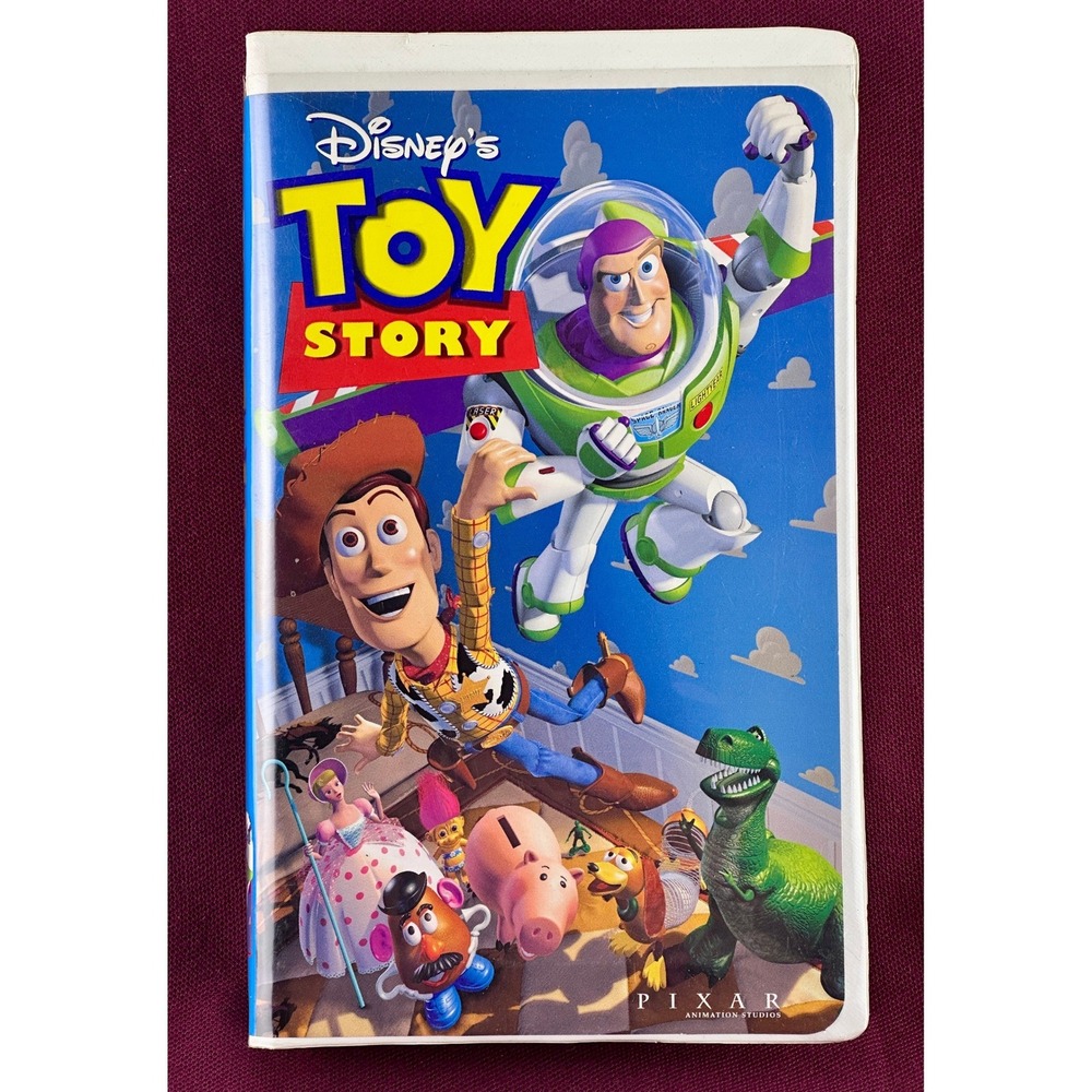 Disney Pixar Toy Story VHS Movie Walt Disney Pictures Family Animation